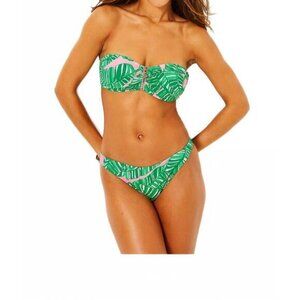 LILLY PULITZER pico high-cut bikini bottom in conch shell pink